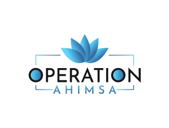 Operation Ahimsa logo design by BaneVujkov