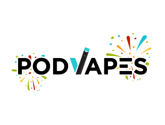 PodVapes logo design by ROSHTEIN