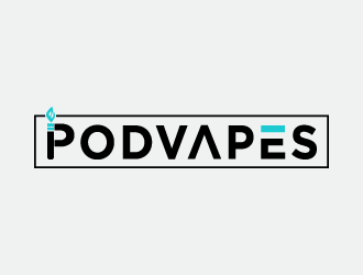 PodVapes logo design by GrafixDragon