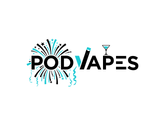PodVapes logo design by done