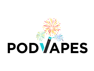 PodVapes logo design by Dhieko