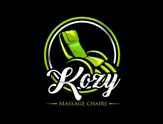 KozyMassageChairs logo design by frontrunner