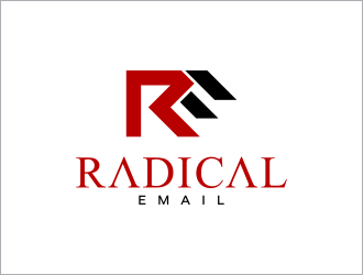Radical Email logo design by Nadhira