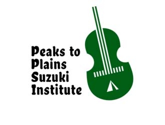 Peaks to Plains Suzuki Institute logo design by Laxxi