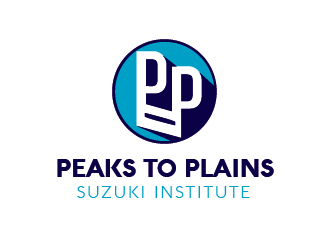 Peaks to Plains Suzuki Institute logo design by axel182