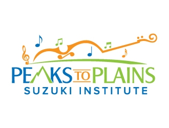 Peaks to Plains Suzuki Institute logo design by jaize