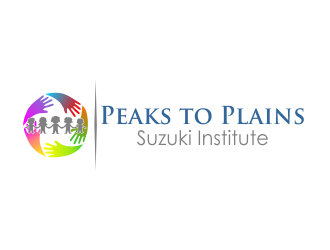 Peaks to Plains Suzuki Institute logo design by ROSHTEIN