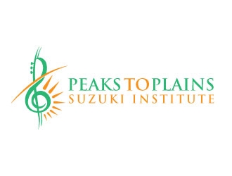 Peaks to Plains Suzuki Institute logo design by jishu