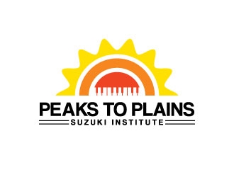 Peaks to Plains Suzuki Institute logo design by jishu