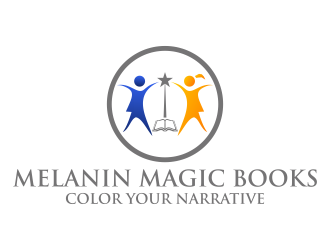 Melanin Magic Books logo design by Purwoko21