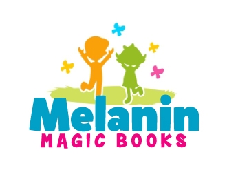 Melanin Magic Books logo design by ElonStark