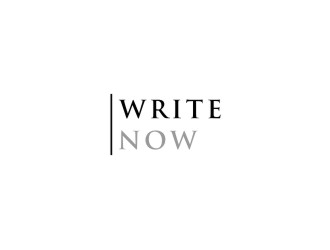 Write Now logo design by bricton