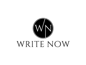 Write Now logo design by johana
