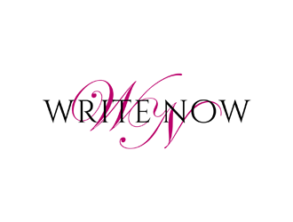 Write Now logo design by johana