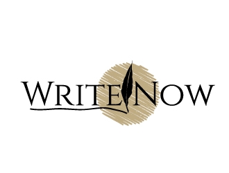 Write Now logo design by yans
