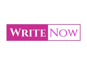 Write Now logo design by dibyo