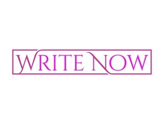 Write Now logo design by dibyo