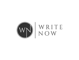 Write Now logo design by ndaru