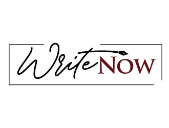 Write Now logo design by Suvendu