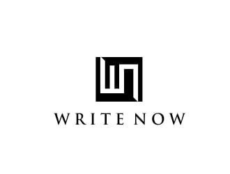 Write Now logo design by Louseven