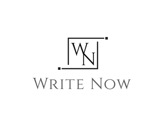 Write Now logo design by Roma