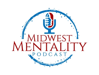Midwest Mentality Podcast logo design by jaize