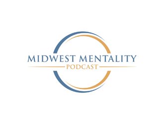 Midwest Mentality Podcast logo design by johana