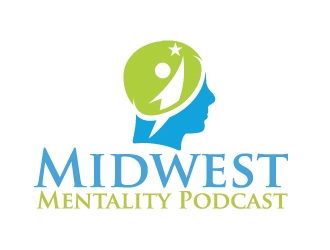 Midwest Mentality Podcast logo design by ElonStark