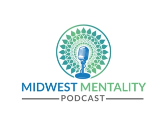 Midwest Mentality Podcast logo design by Roma