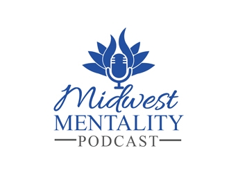 Midwest Mentality Podcast logo design by Roma