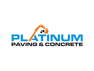 Platinum Paving & Concrete  logo design by Diancox