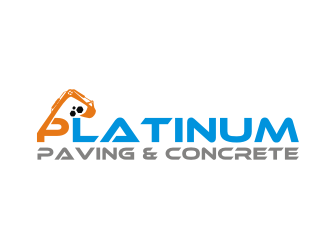 Platinum Paving & Concrete  logo design by Diancox
