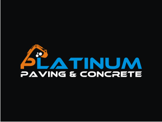 Platinum Paving & Concrete  logo design by Diancox