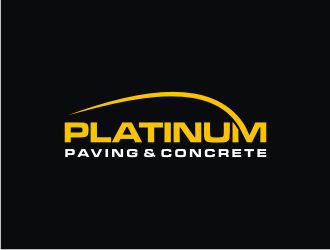 Platinum Paving & Concrete  logo design by Franky.