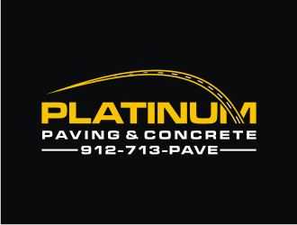 Platinum Paving & Concrete  logo design by Franky.