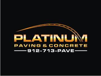Platinum Paving & Concrete  logo design by Franky.