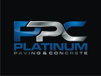 Platinum Paving & Concrete  logo design by agil