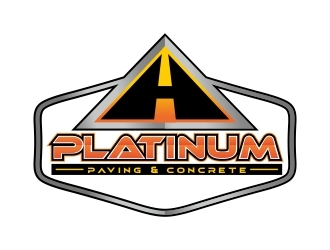 Platinum Paving & Concrete  logo design by adwebicon
