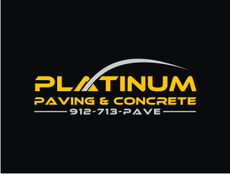 Platinum Paving & Concrete  logo design by Franky.