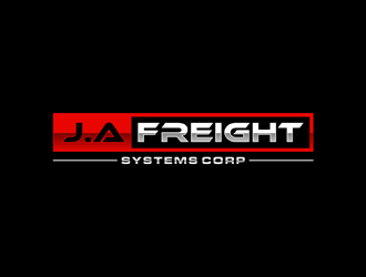 J.A Freight Systems Corp logo design by johana