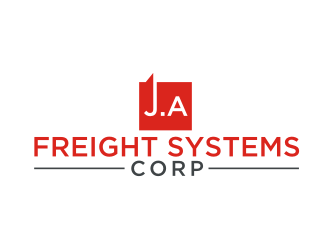 J.A Freight Systems Corp logo design by Diancox