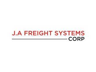 J.A Freight Systems Corp logo design by Diancox