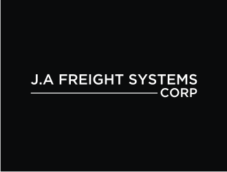 J.A Freight Systems Corp logo design by Diancox