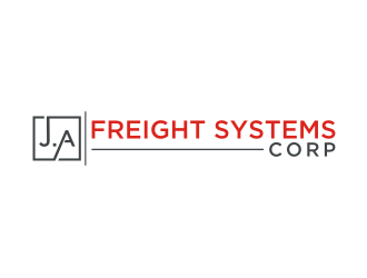 J.A Freight Systems Corp logo design by Diancox