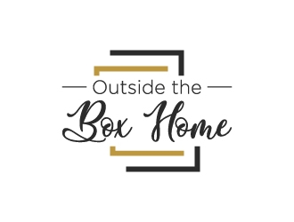 Outside the Box Home logo design by wongndeso