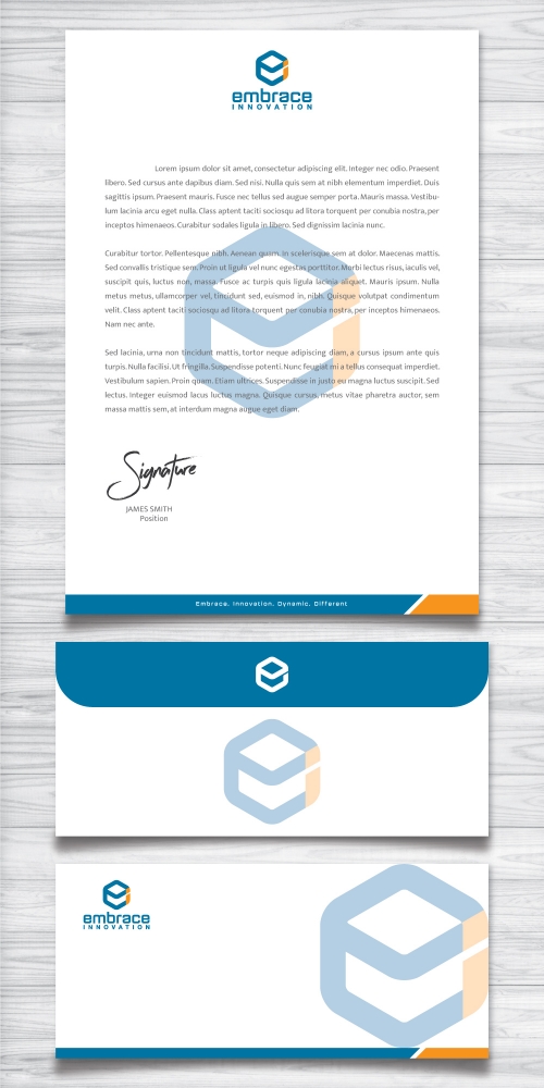 Embrace Innovation logo design by corneldesign77