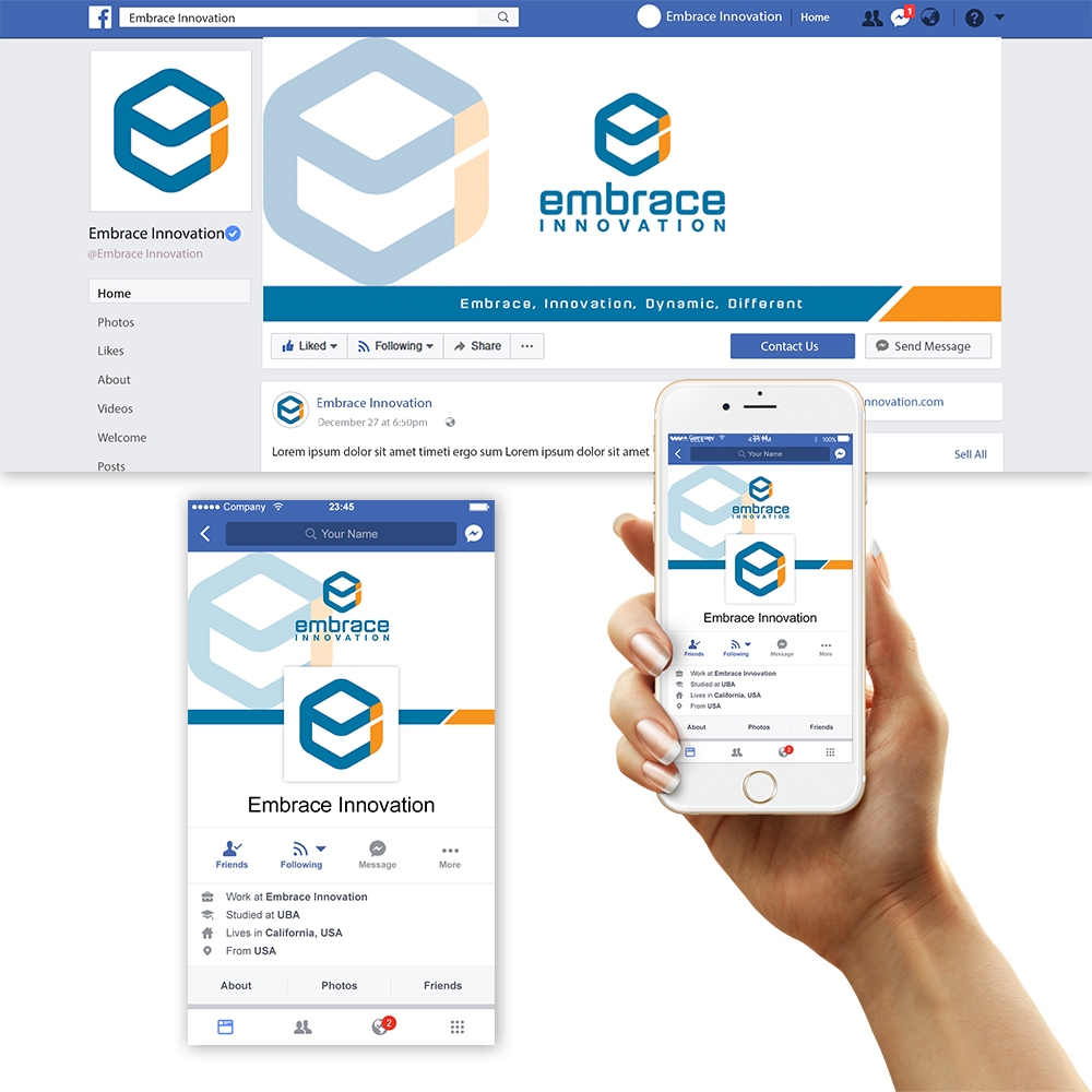 Embrace Innovation logo design by corneldesign77