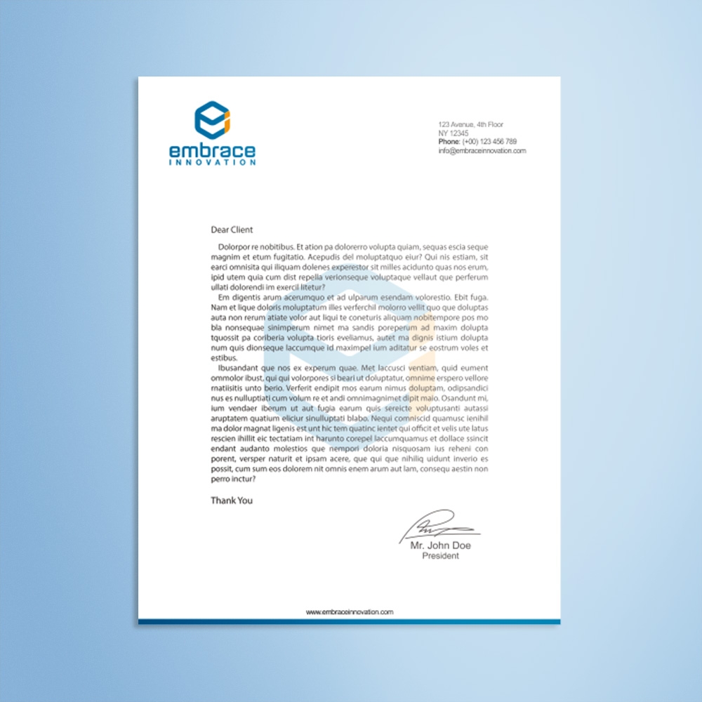 Embrace Innovation logo design by Kindo