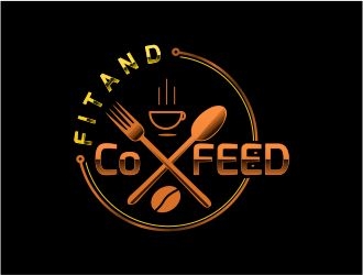 Fitand Co Feed logo design by 6king