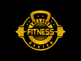 The Shack Fitness Center logo design by giphone